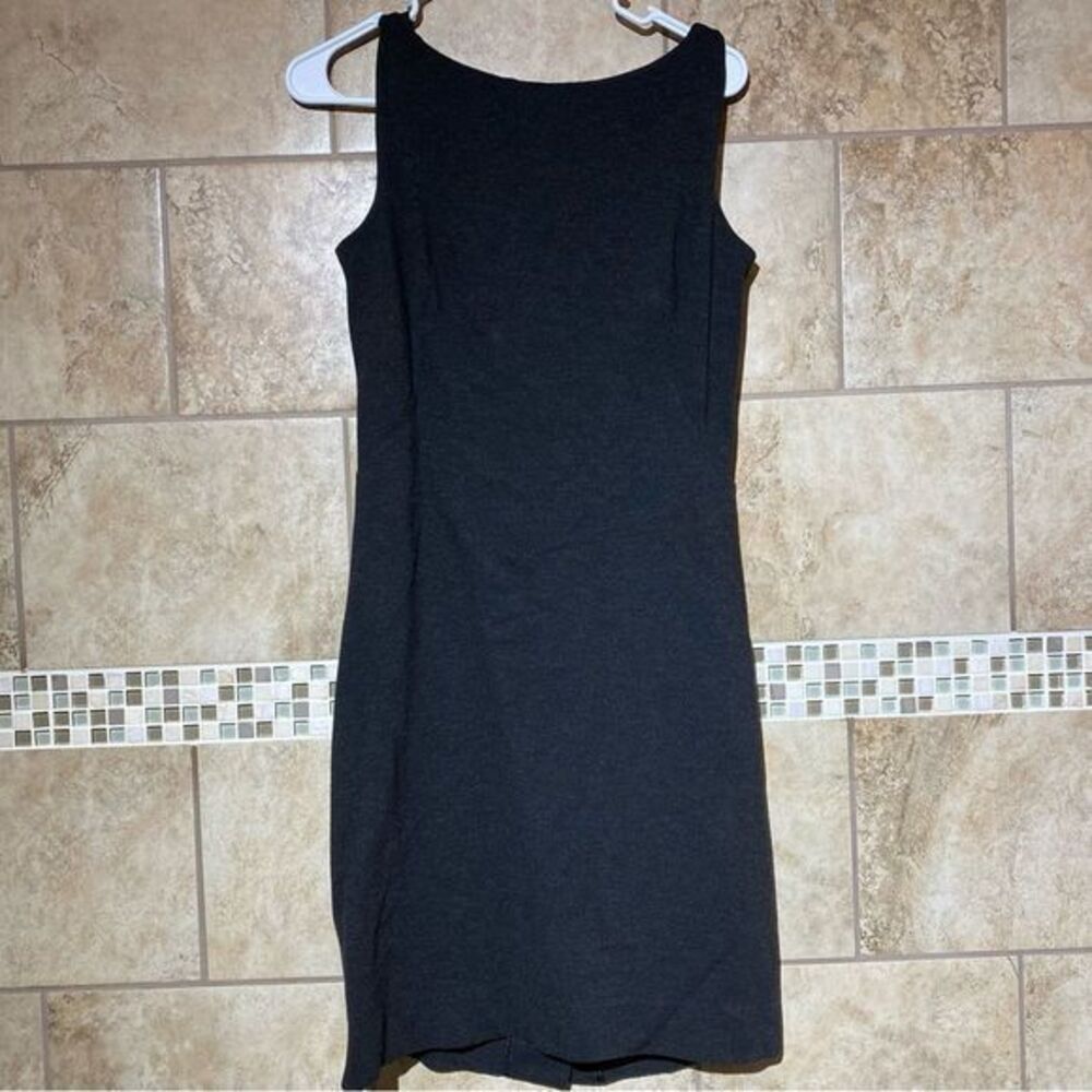 MM. Lafleur The Lydia Ponte Sleeveless Office Business Dress 8 Gray